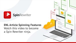 Spin Rewriter lives in the cloud